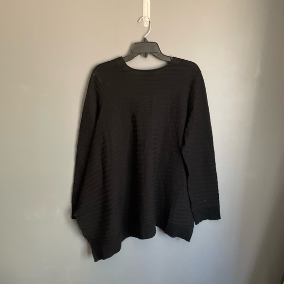 Christian Wijnants Ribbed V-Neck Virgin Wool Cardigan Size Medium - Picture 3 of 8